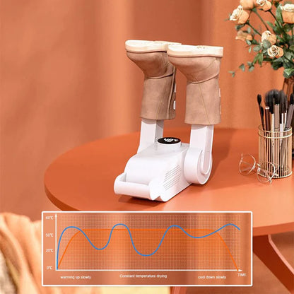 Shoe Dryer Folding Retractable Smart UV