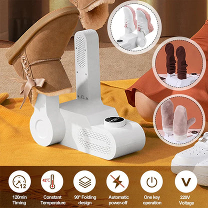 Shoe Dryer Folding Retractable Smart UV